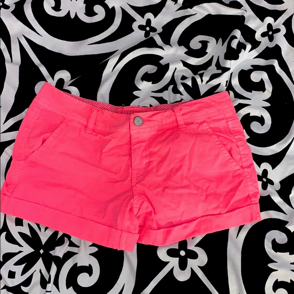 HOT PINK SHORTS